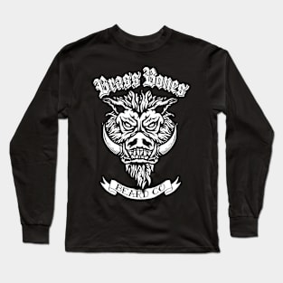 Backwoods Bourbon (white print) Long Sleeve T-Shirt